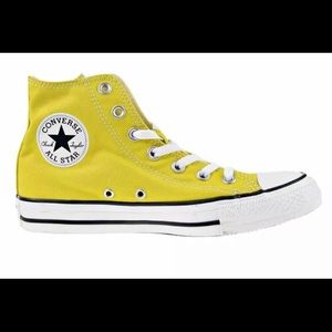 Brand New Converse Chuck Taylor High Top Yellow